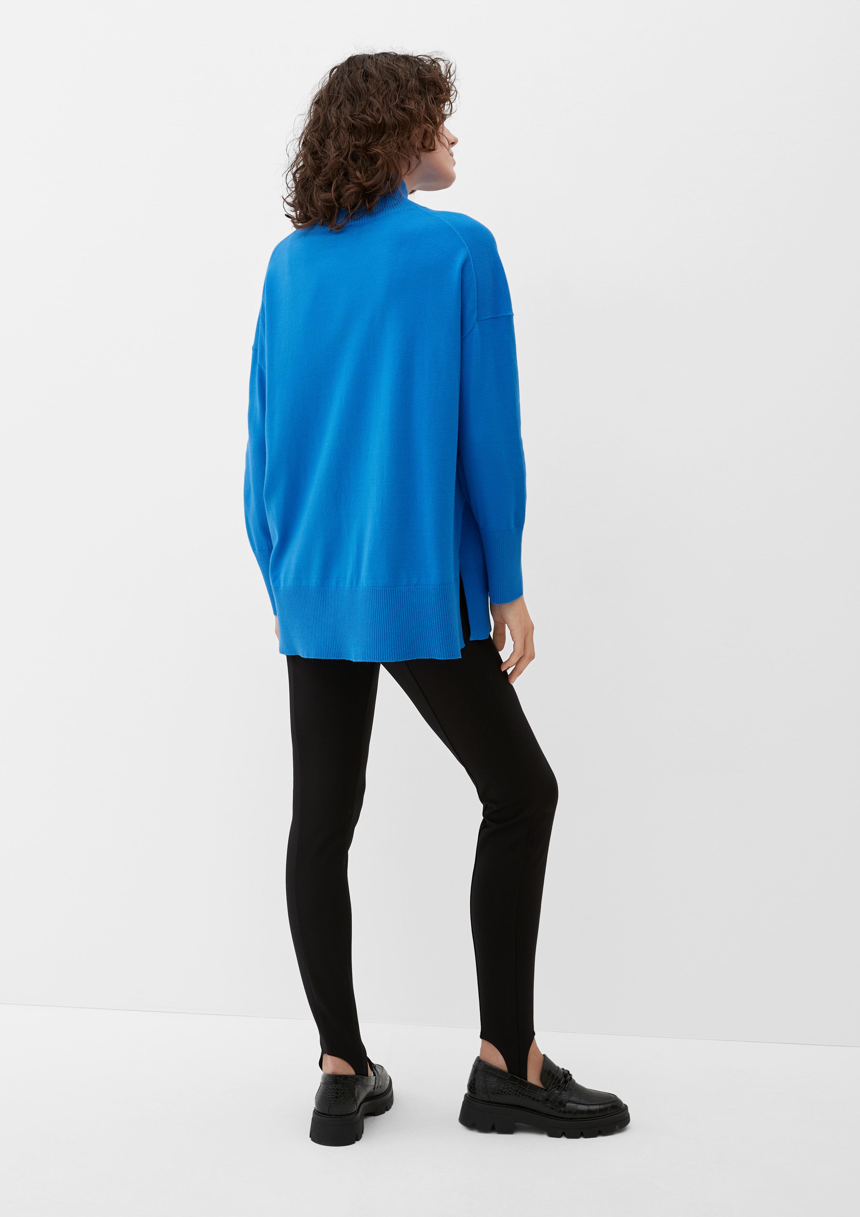 Rollkragenpullover aus Viskosemix  2125704-5547