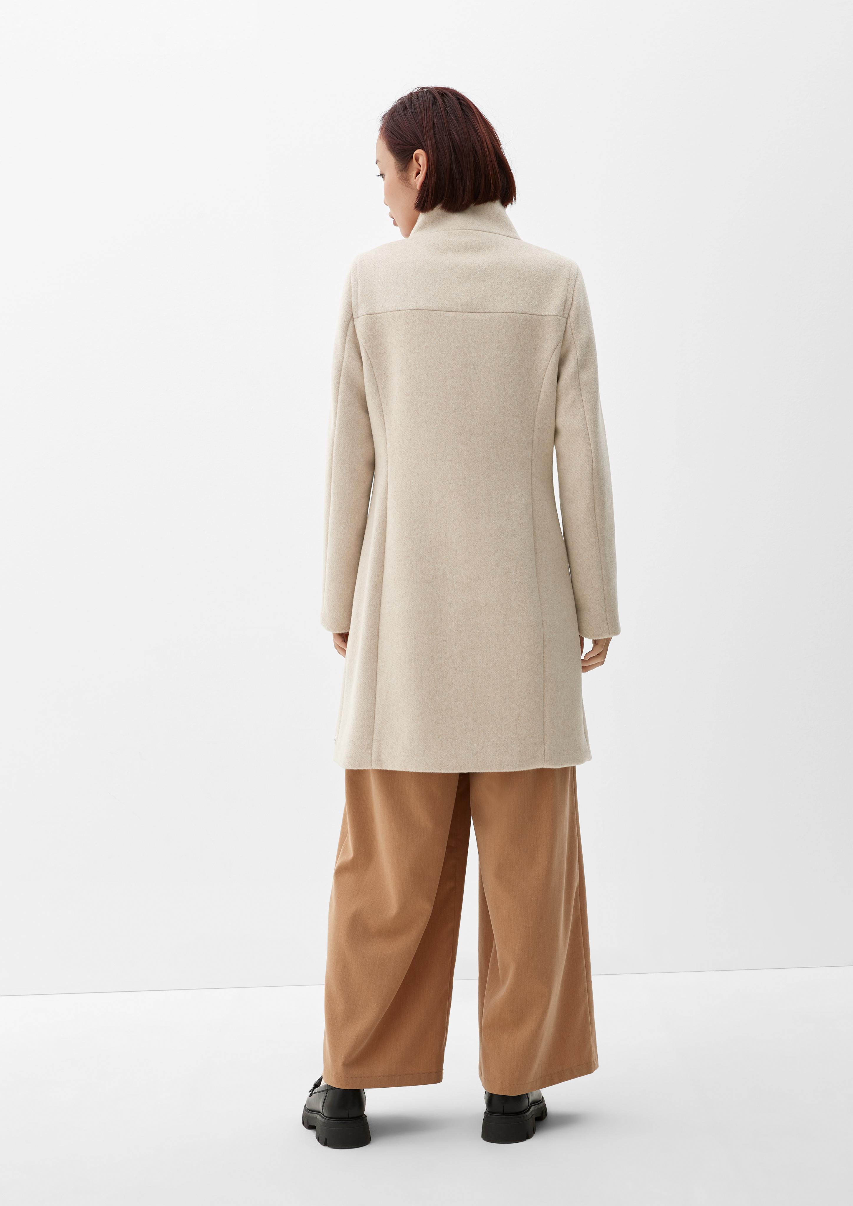 Wollmixmantel in klassischem Look  2116948-81W8