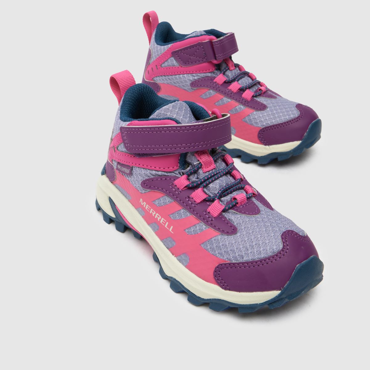 Merrell lila moab speed mid 2 flickor juniorskor