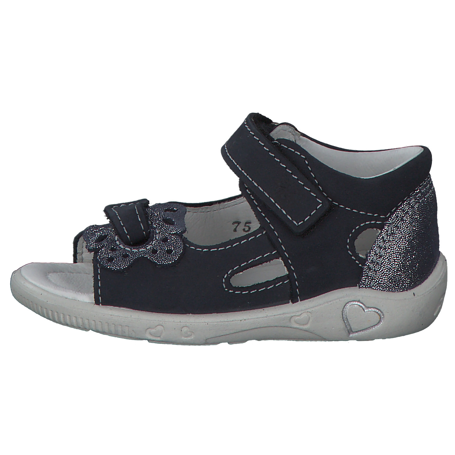 Ricosta Silvi 2200102, Lauflernschuhe, Kinder, Schwarz