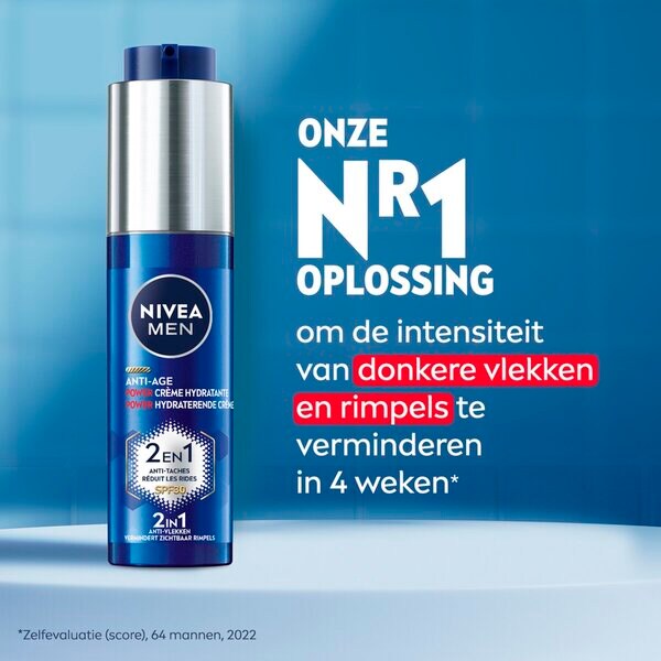 NIVEA Men Anti-Age Power Cremă hidratantă 2 în 1 50 ml