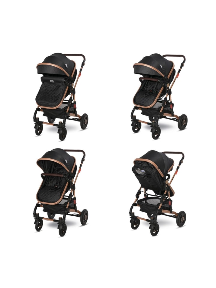 Lorelli Kombikinderwagen 2 in 1 Alba in schwarz günstig kaufen onesize