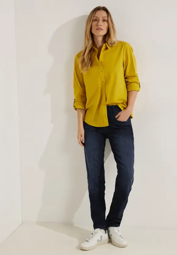 CECIL Blaue Loose Fit Jeans