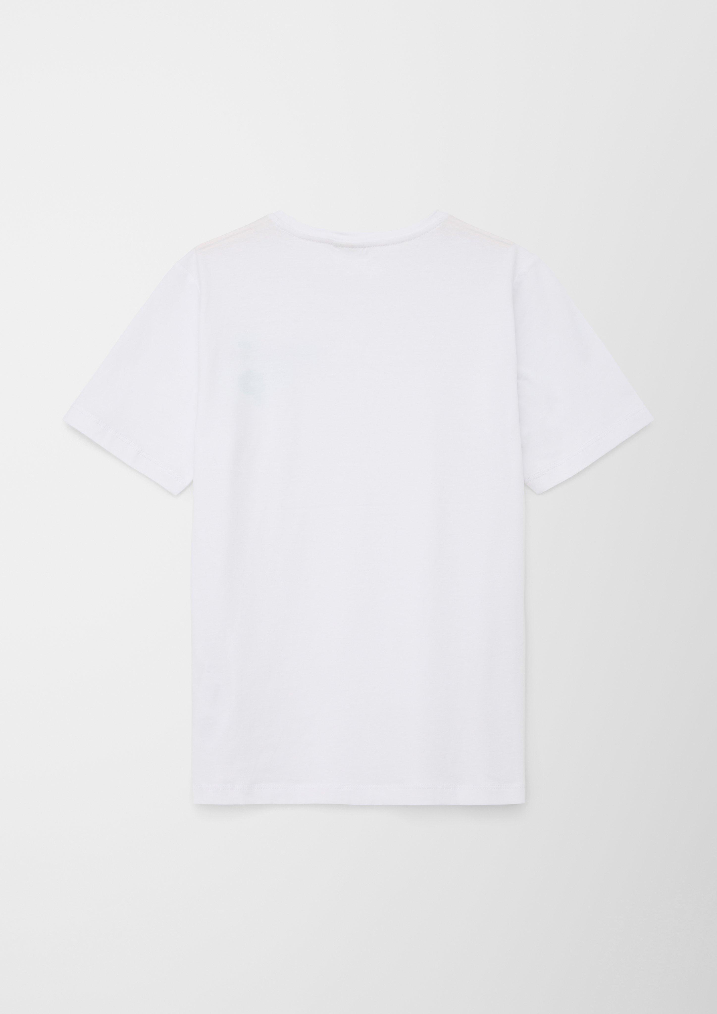 Jerseyshirt mit Frontprint  2130484-0100