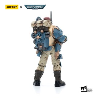 Warhammer 40k Actionfigur 1/18 Astra Militarum Tempestus Scions Command Squad 55th Kappic Eagles Grenadier 12 cm