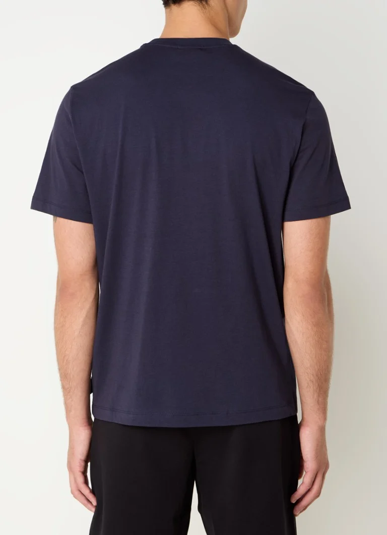Tricou cu logo Emporio Armani și căptușeală elastică