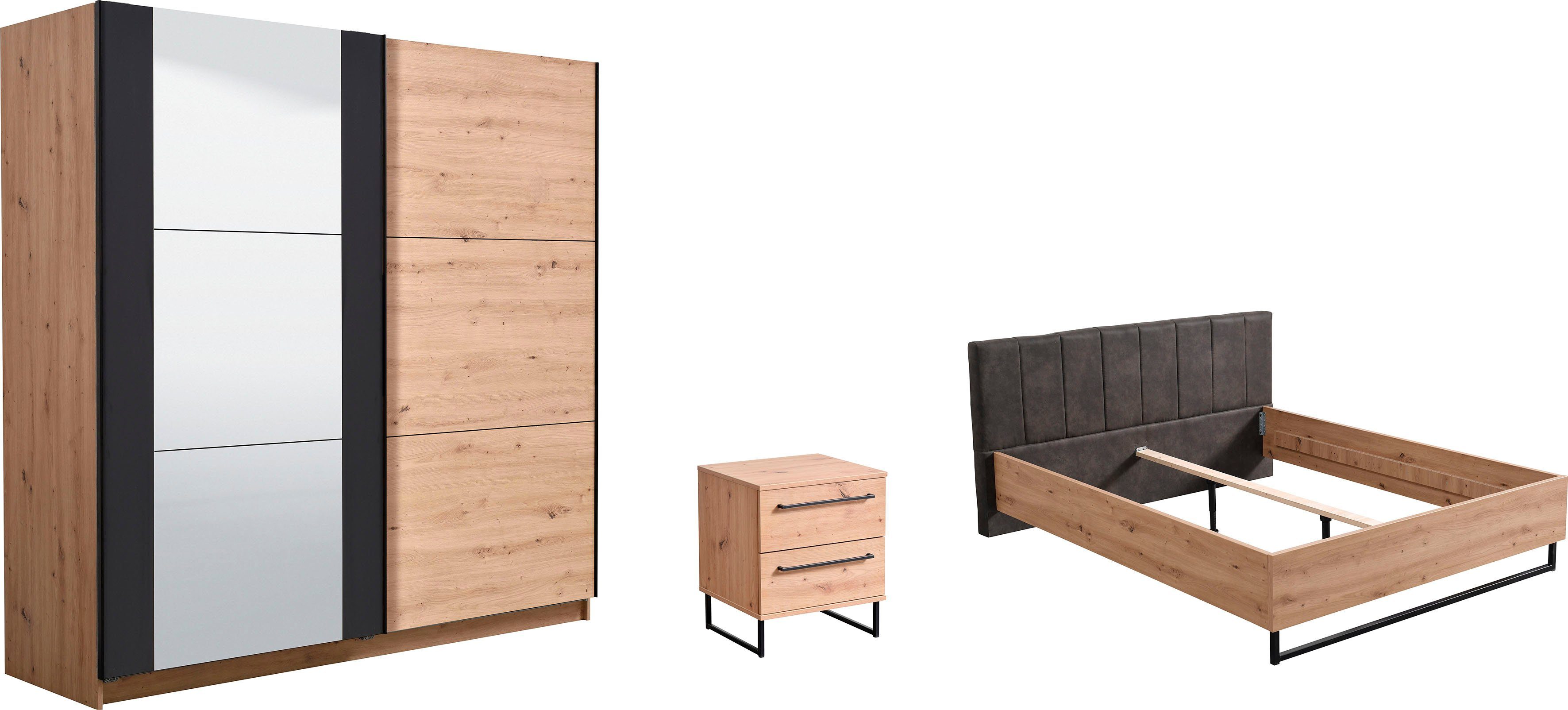 INOSIGN Schlafzimmer-Set Sardinia, (Set, 4-St)