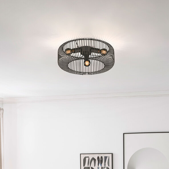 LED-Deckenleuchte Cage, 12 W, 180 lm