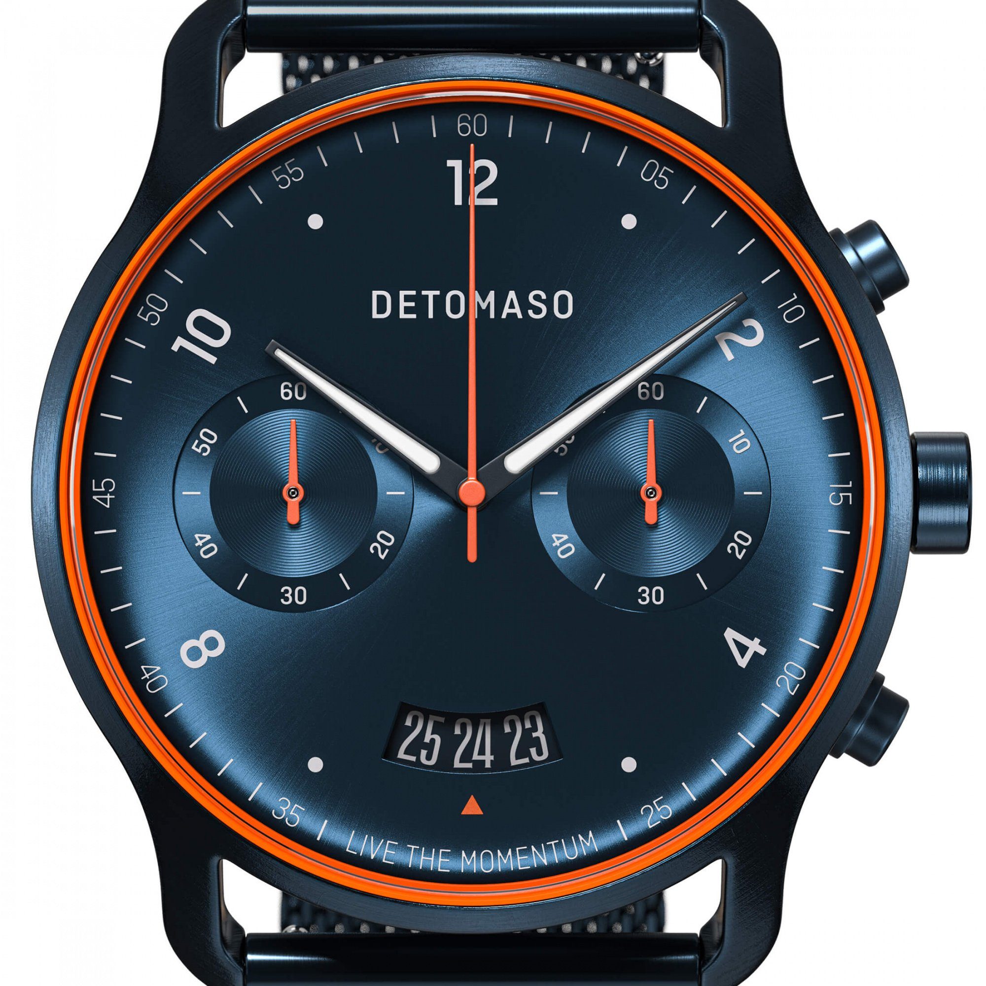 DETOMASO Chronograph SORPASSO CHRONO VELOCITÀ BLUE ORANGE