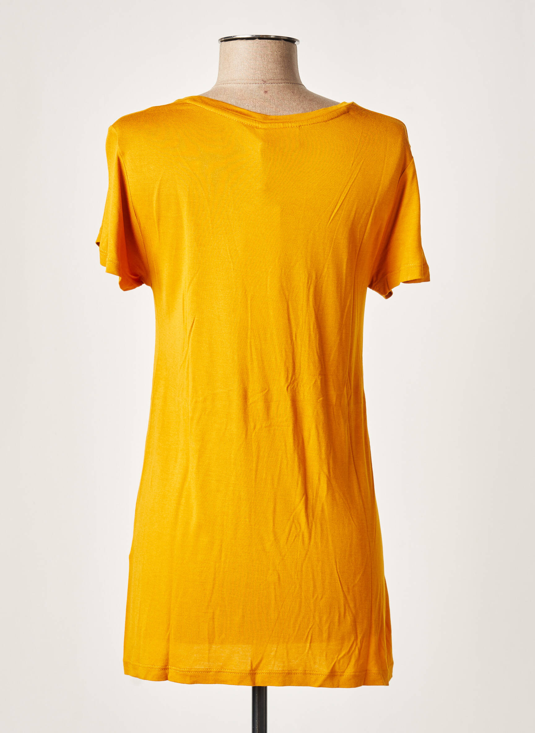 Kaffe Tuniquemanchecourte Femme couleur orange