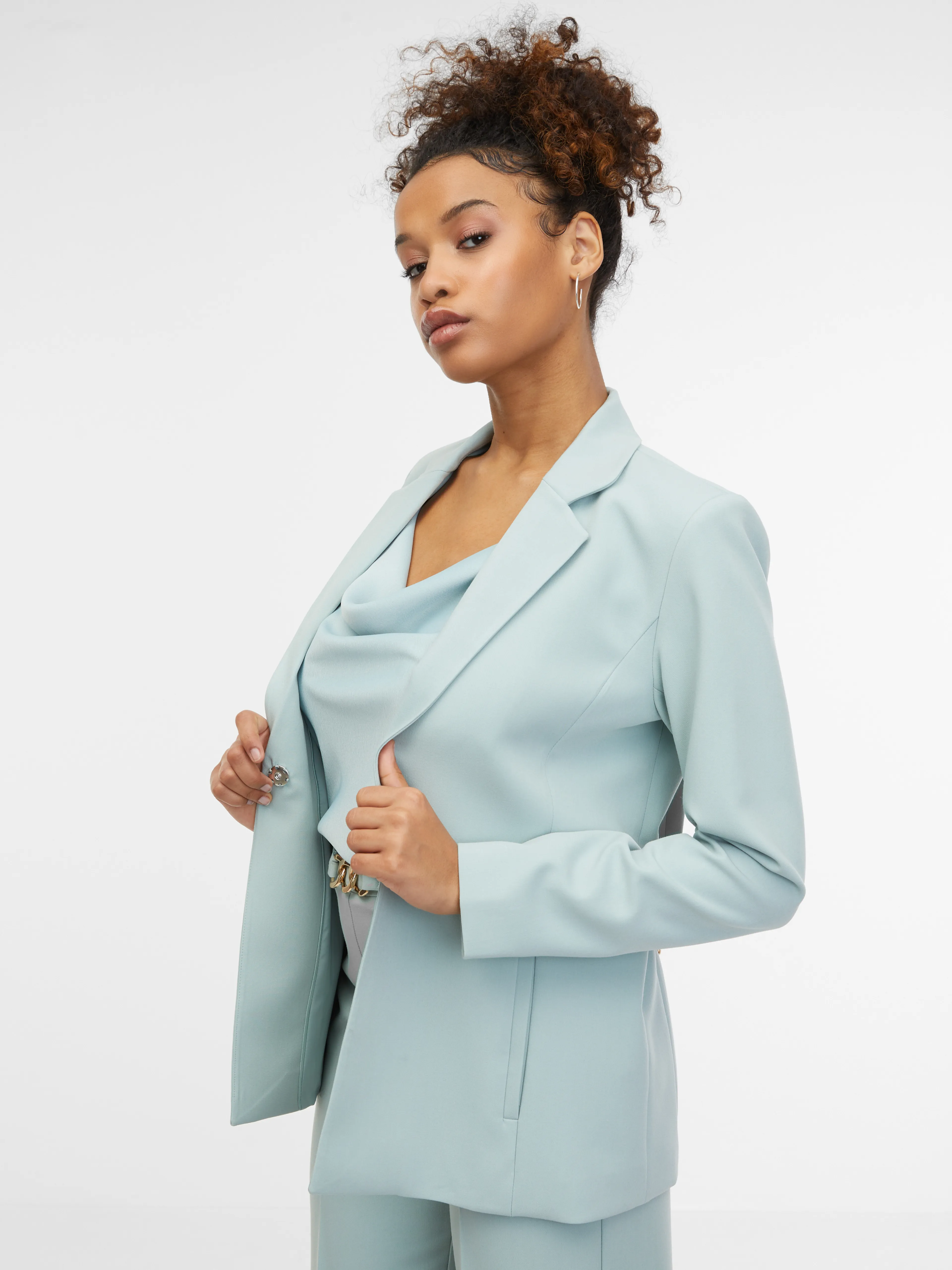 Mintfarbene Damenjacke ORSAY