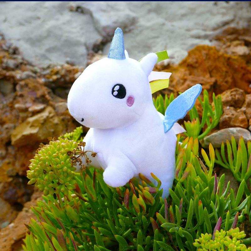 Petite veilleuse peluche Shakies licorne Pabobo