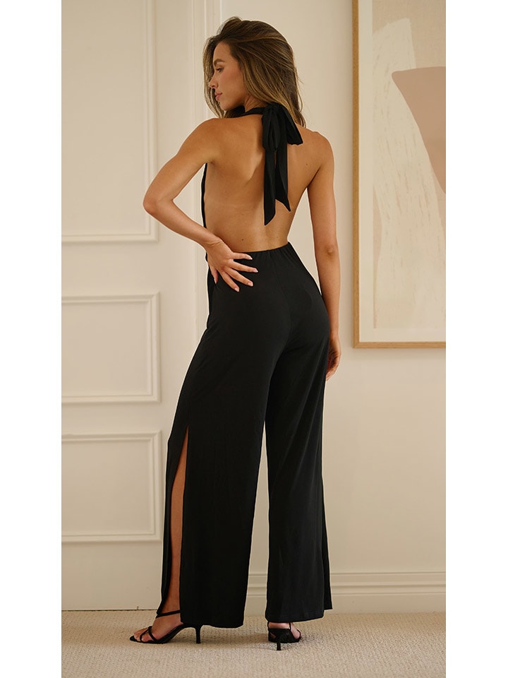 Milan Kiss Jumpsuit in Schwarz günstig kaufen