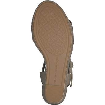 Tommy Hilfiger Seasonal Webbing Wedge in beige