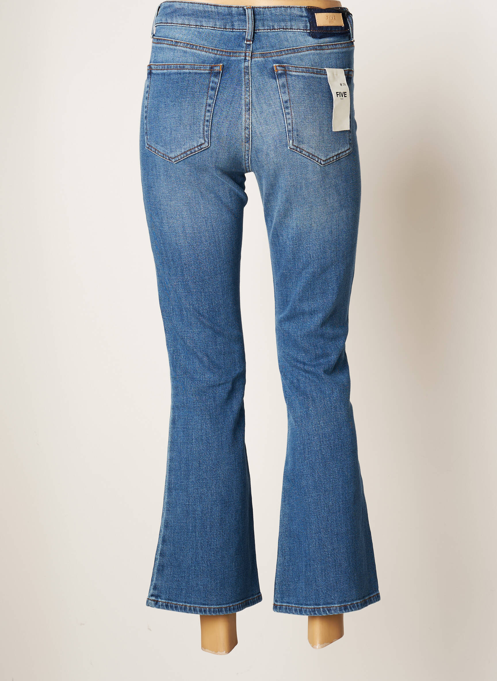 Five Jean Flare Femme couleur bleu