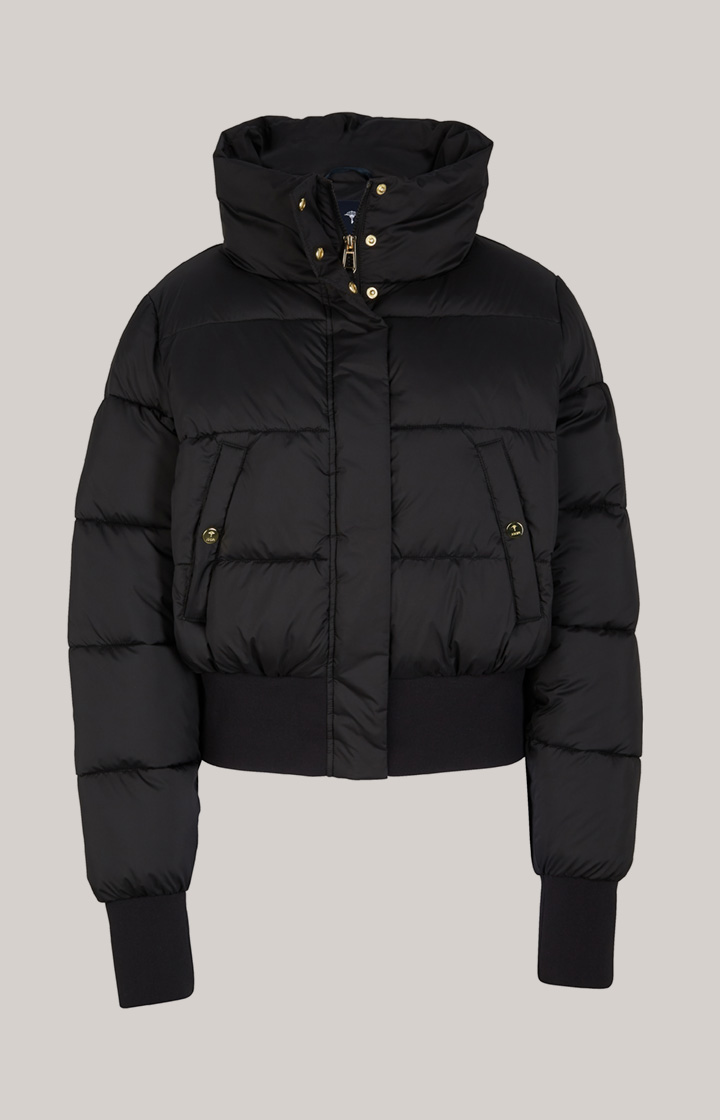 Steppjacke in Schwarz