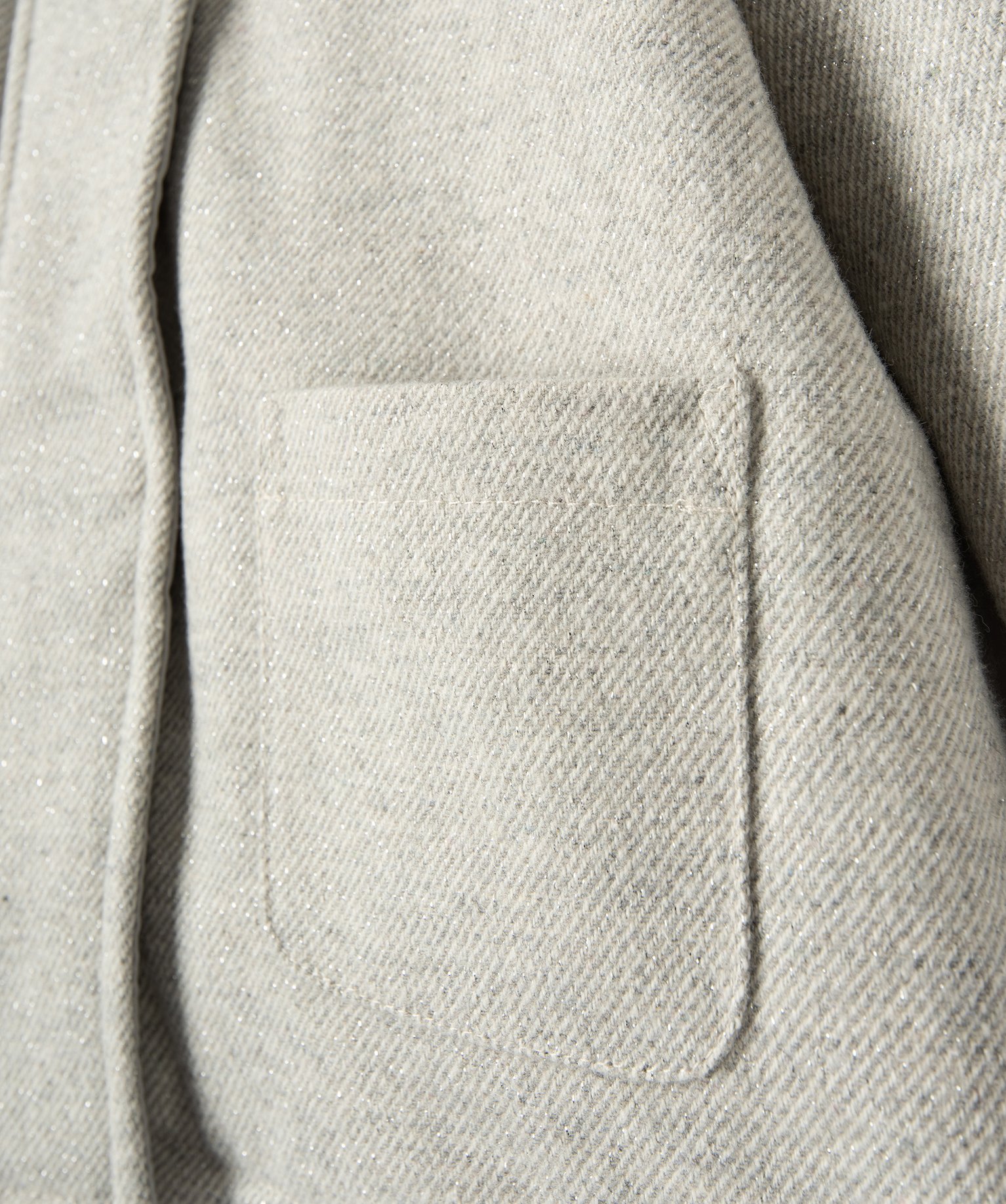 Manteau à capuche doublé peluche avec écharpe bébé fille gris clair | GEMO