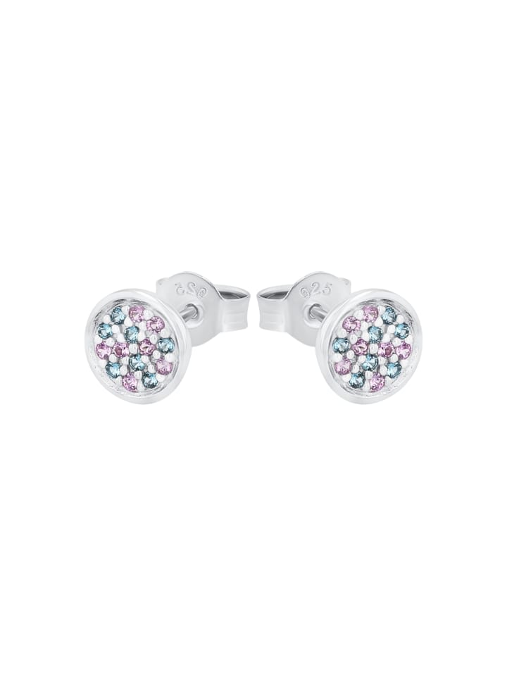 Prinzessin Lillifee Ohrstecker Silber 925, rhodiniert in Türkis günstig kaufen onesize