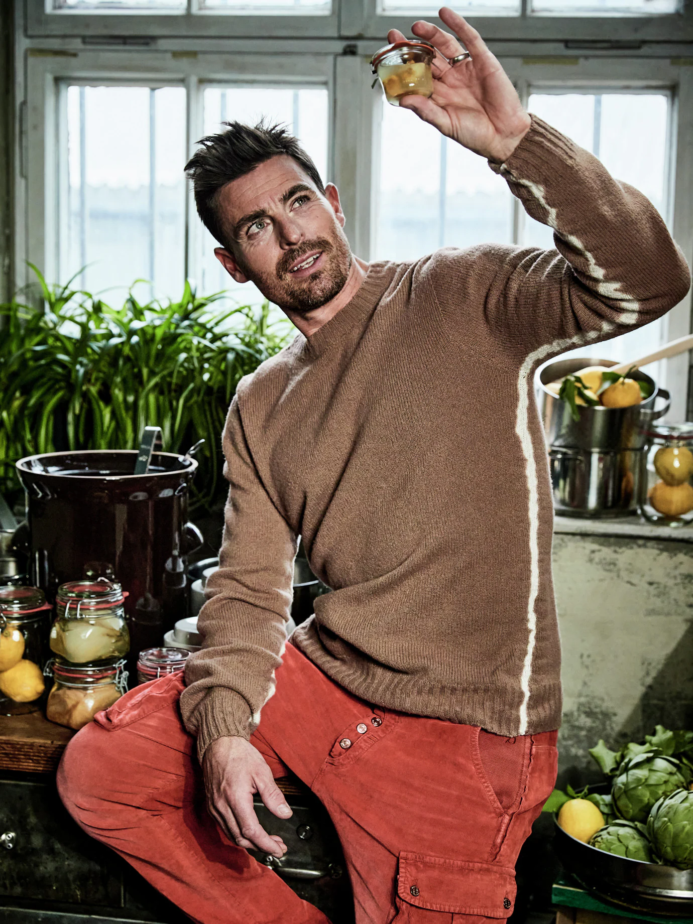 Fermentierter Pullover