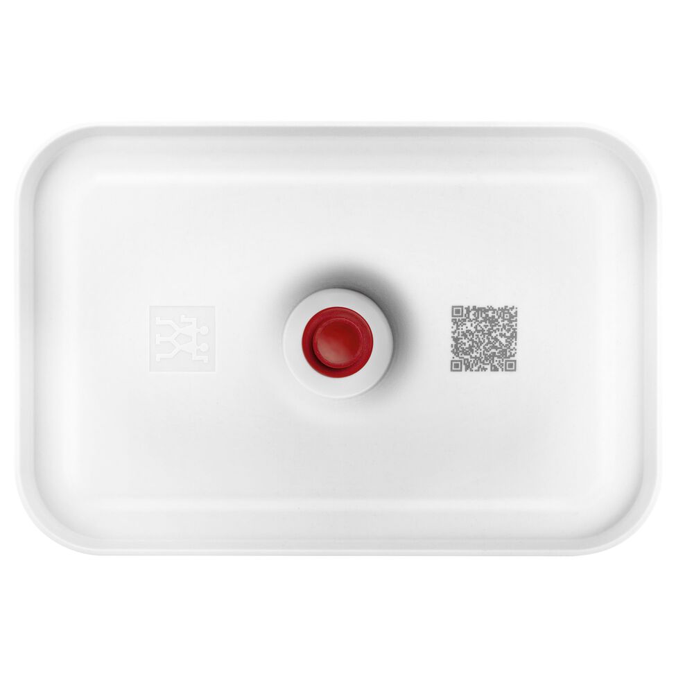 Vakuumbox L, Glas, Rot