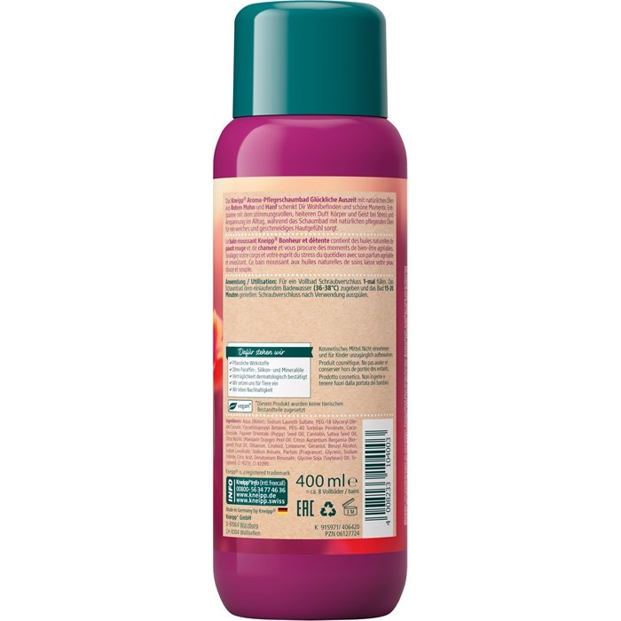 Aroma-Pflegeschaumbad Glückliche Auszeit
