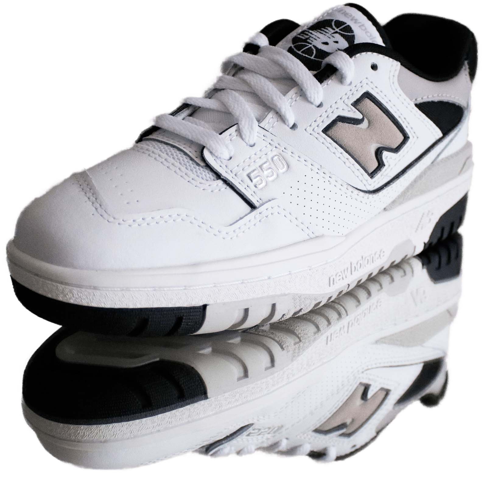 New Balance 550 White Black Grey