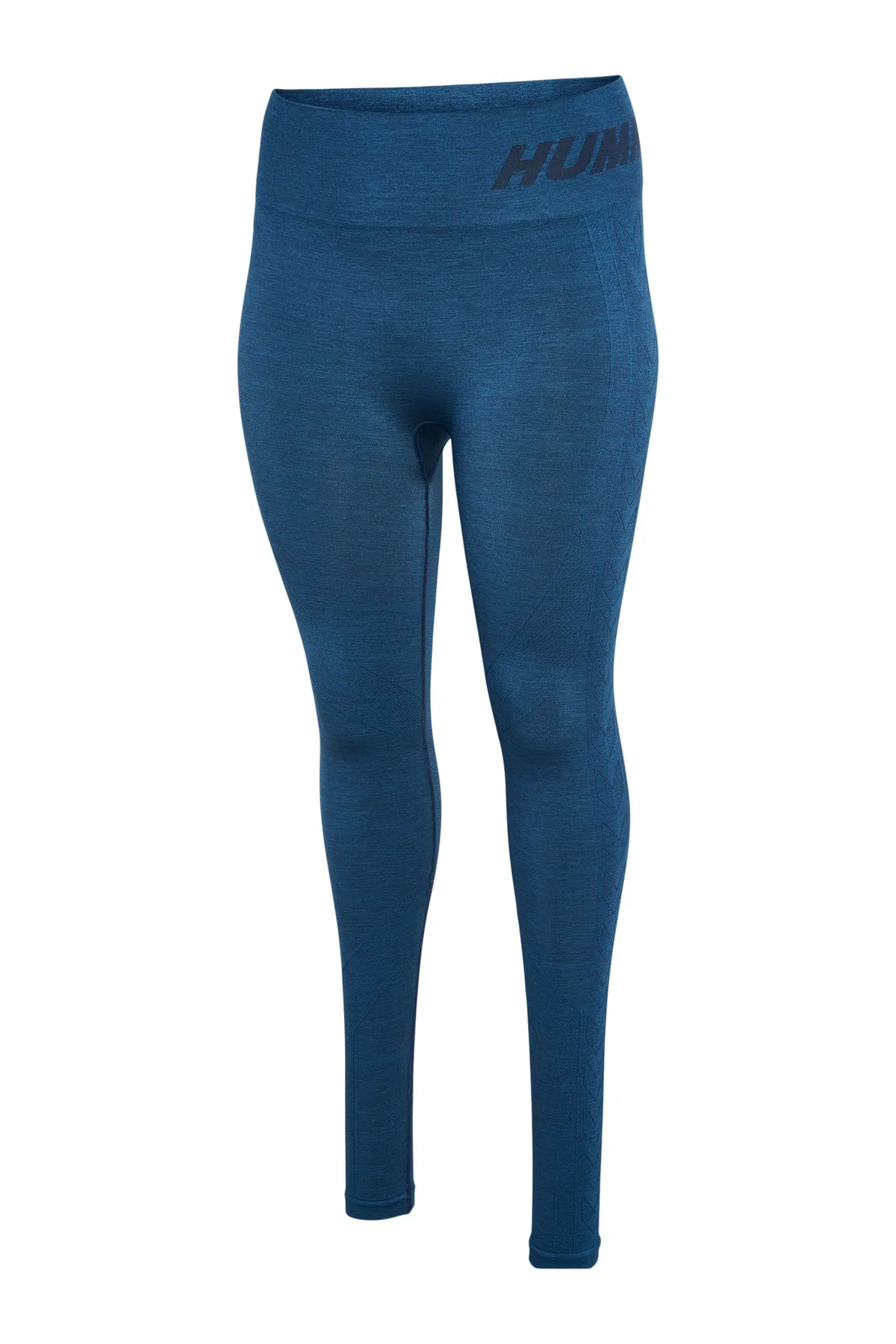 hummel  Sport-Leggings - Blau - Mittlerer Bund