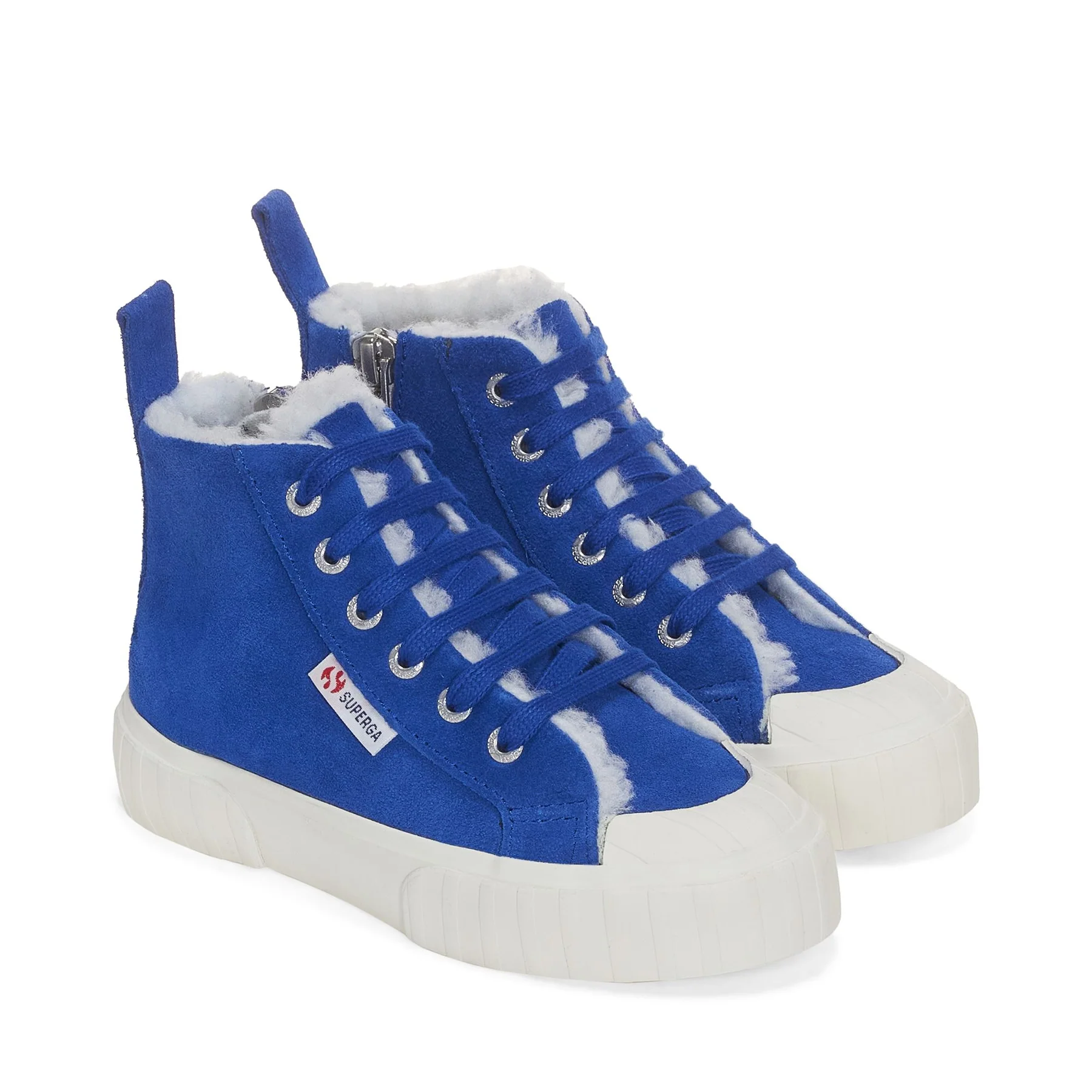 2696 KIDS STRIPE SUEDE-BLUE ROYAL-FAVORIO
