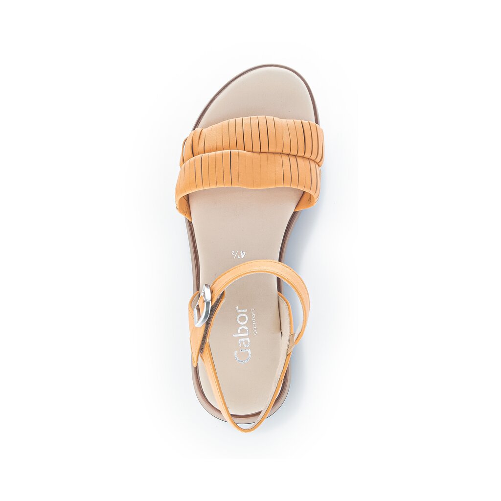 Gabor comfort Plateau Sandale orange