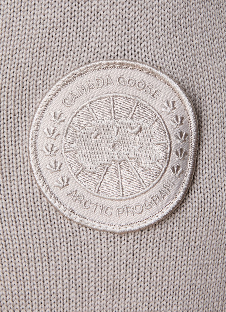 Pulover Canada Goose Rosseau din lână tricotată fin