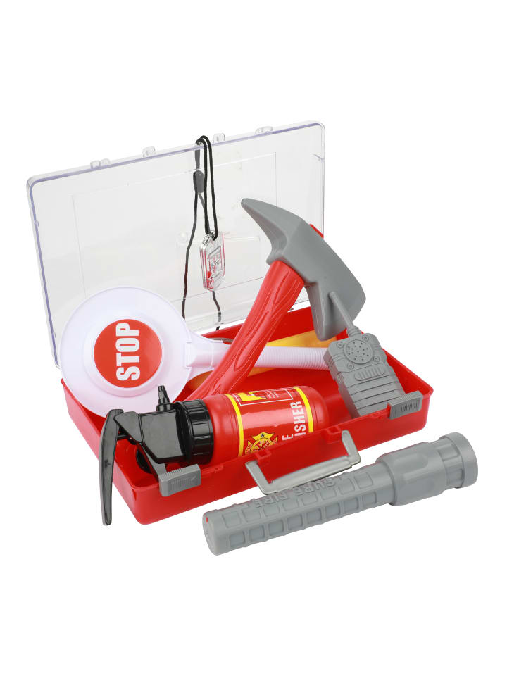 Toi-Toys Toi-Toys - FIRE FIGHTER großes Feuerwehr Set (8-telig) in mehrfarbig günstig kaufen onesize