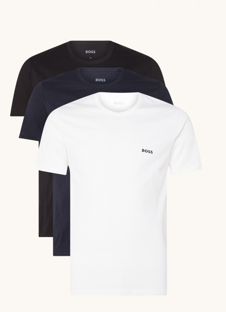 HUGO BOSS -paidat, pyöreä pääntie, 3 kpl