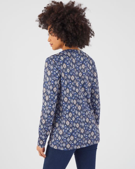 Tee-shirt maille chaude, manches longues