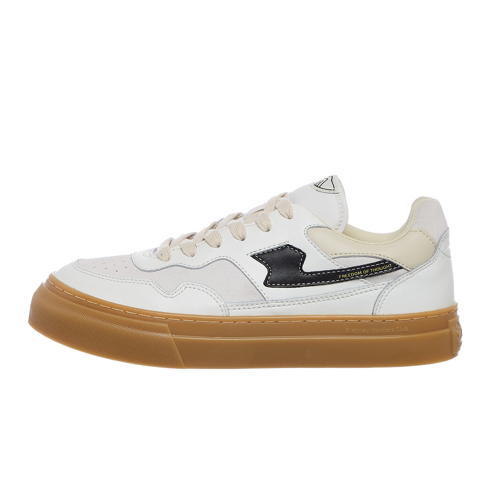 Stepney Workers Club Pearl S Strike Leather Mix YA09511 / weiss