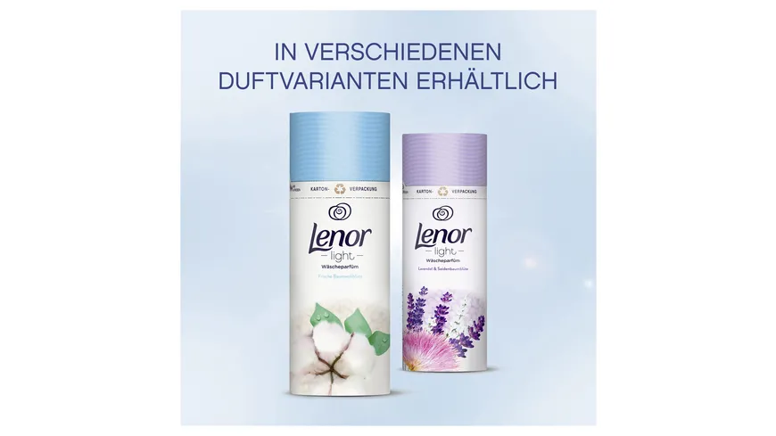 Lenor Wäscheparfüm light Frische Baumwollblüte 160 g