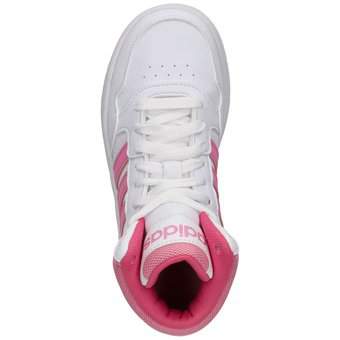 adidas Hoops 3.0 Mid K Sneaker in weiß