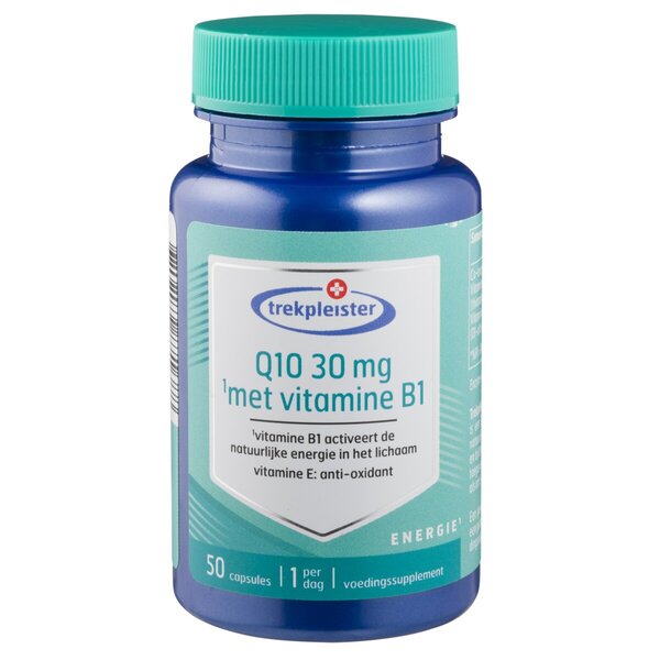 Trekpleister Q10 30 mg B1-vitaminnal kapszula 50 darab