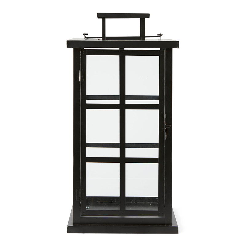 Home Lykt Tvistein 27,5x51 cm sort metall
