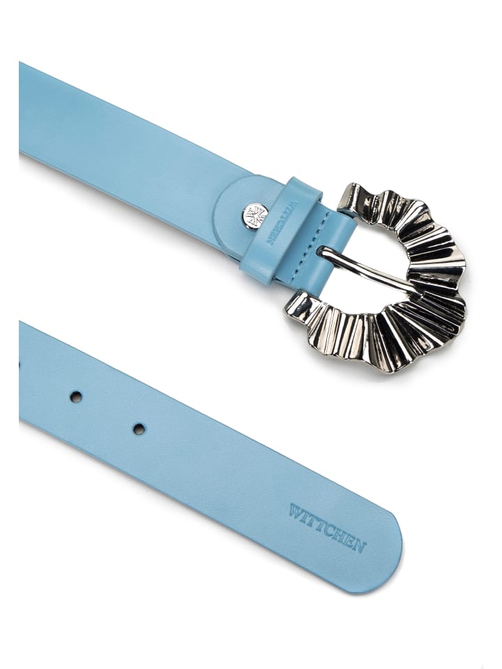 Wittchen Leather belt in Blue günstig kaufen