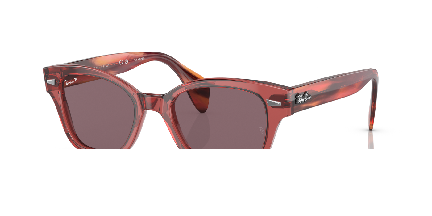 RB0880S - Roz lucios, transparent, violet închis