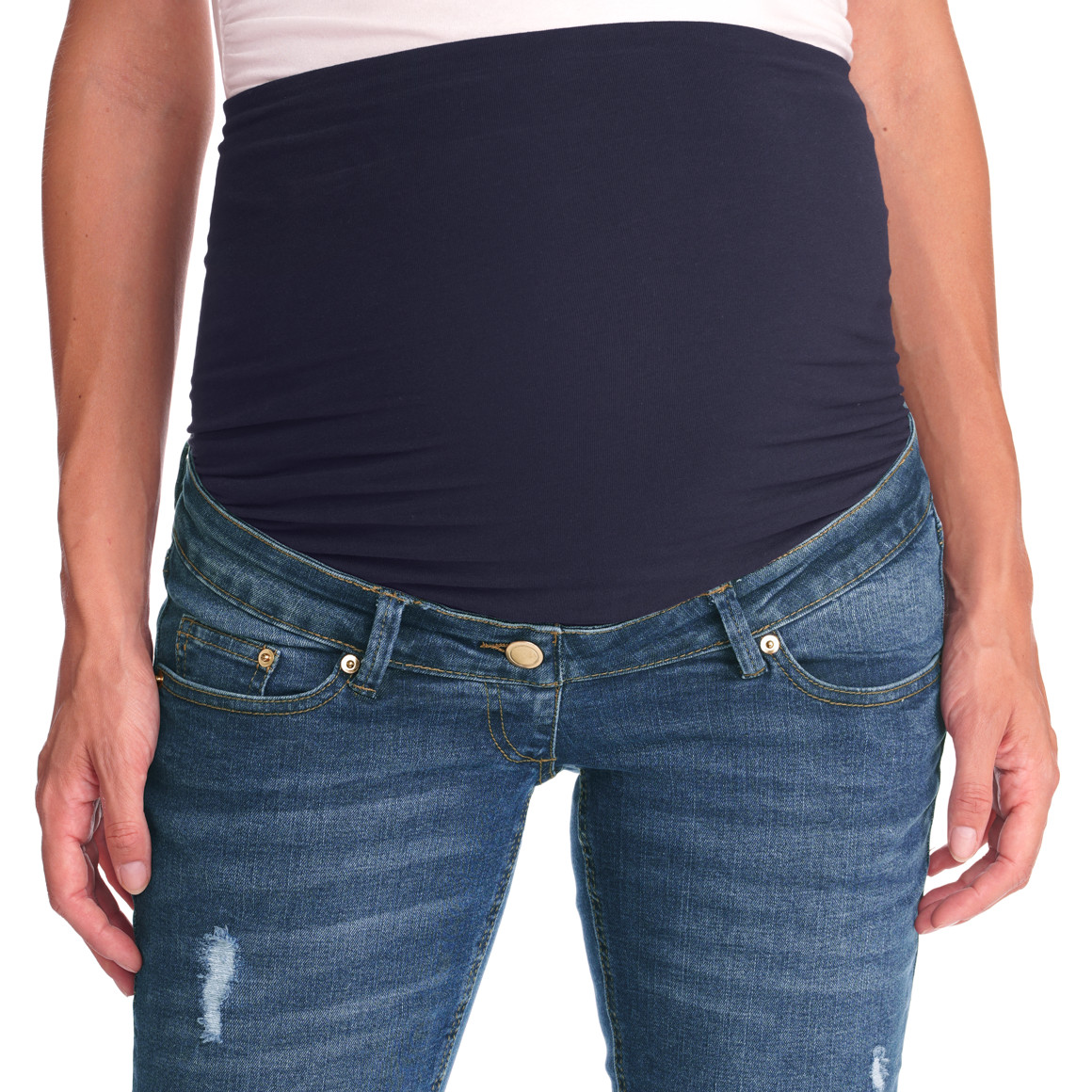 Damen Umstands-Jeans straight