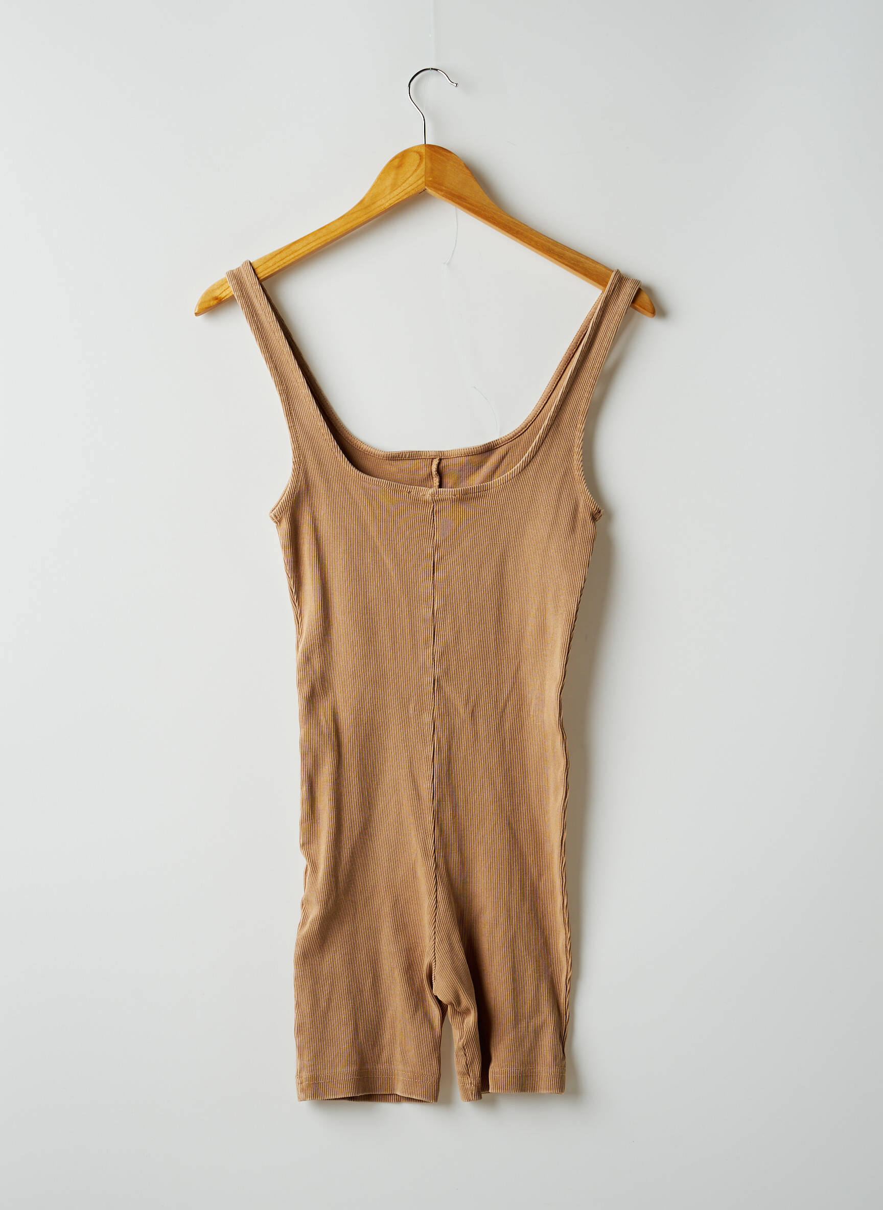 Zara Combi Shorts Femme couleur beige