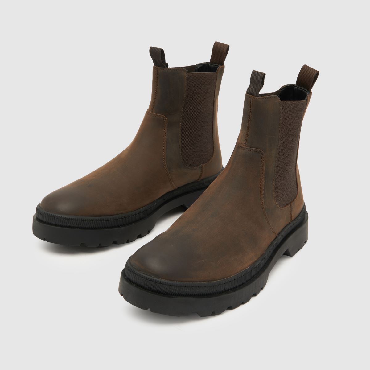 BY HUDSON – Colton – Mörkbruna chelseaboots