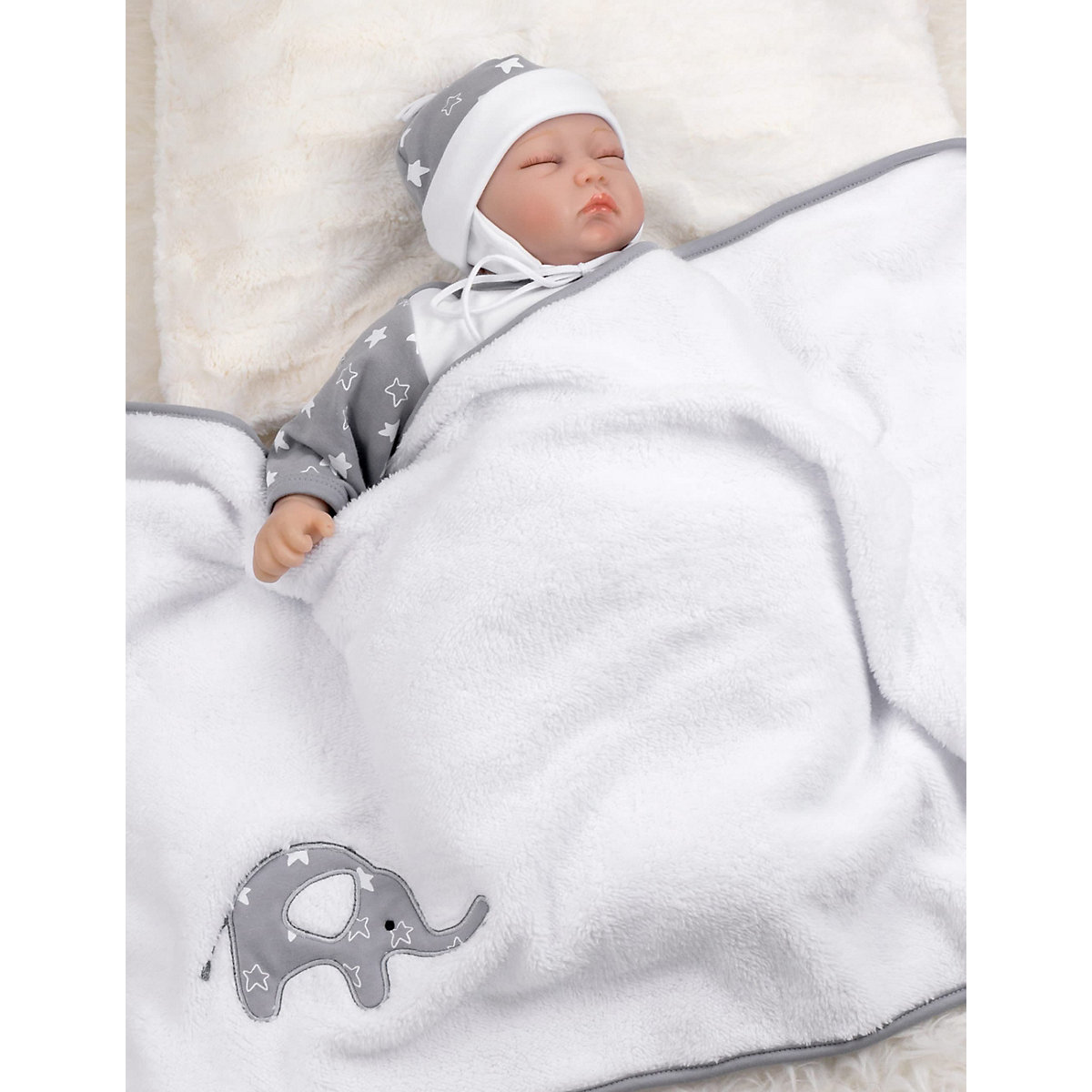 Decke Little Elephant Kuscheldecken für Jungen
