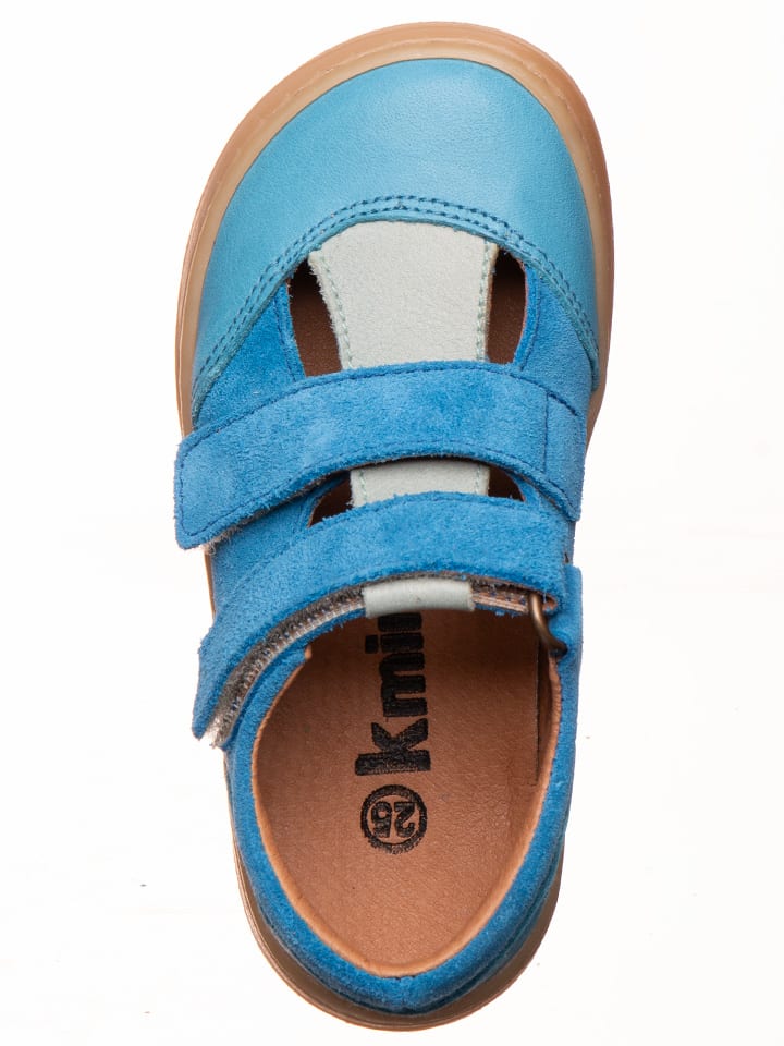 kmins Leder-Barfußschuhe in Blau günstig kaufen