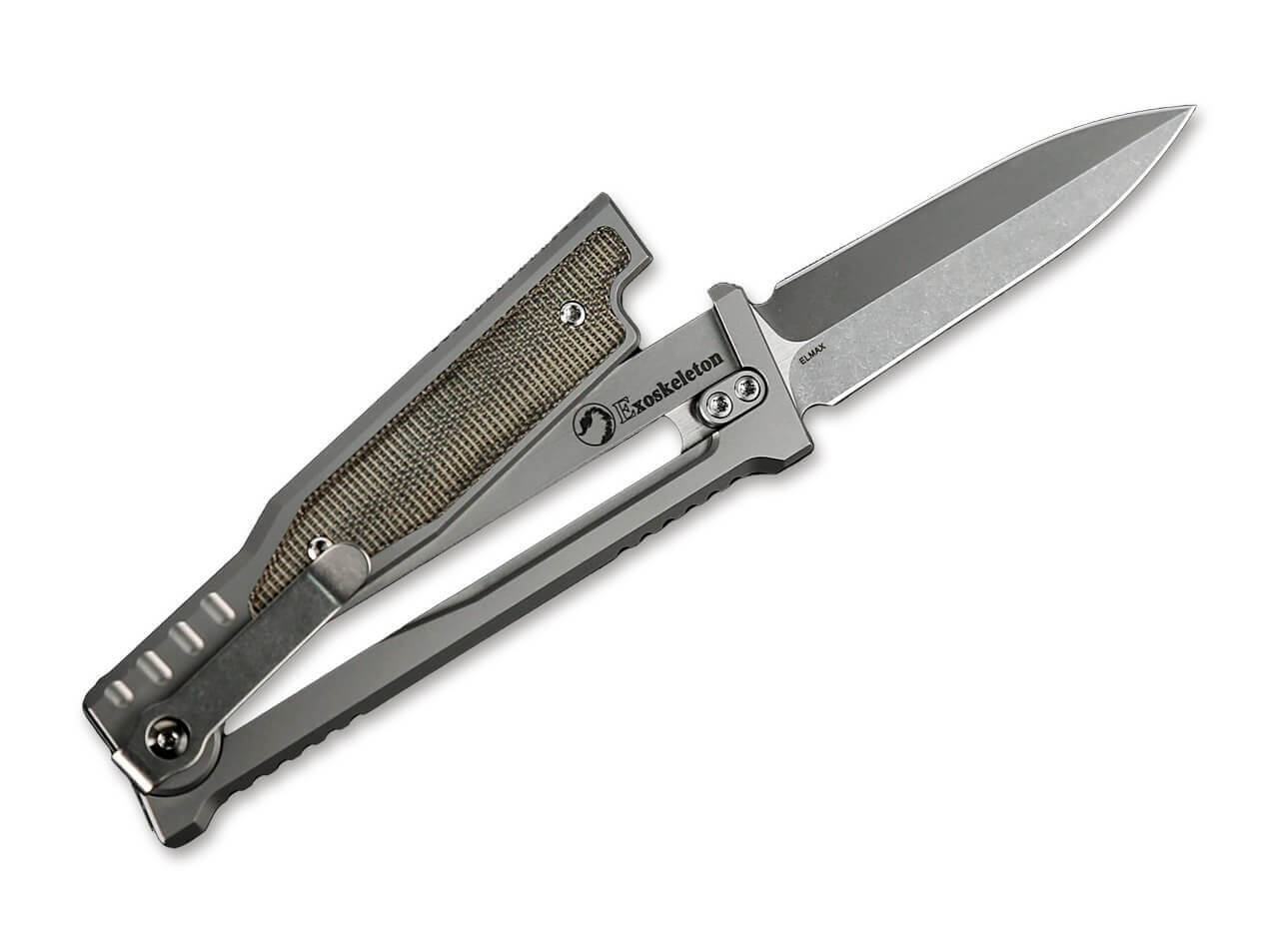EXO-M Green Micarta Double Edge
