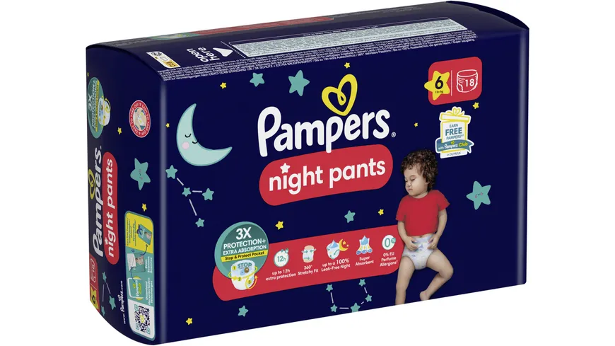 Pampers night pants