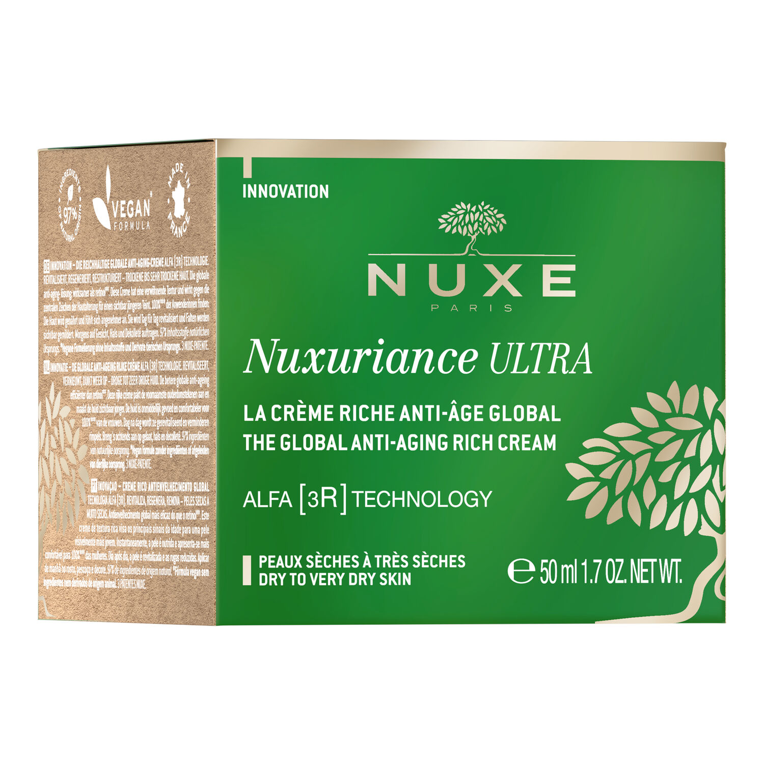 Nuxe NUXURIANCE ULTRA La Crème Riche Anti-Âge Global, Nuxuriance Ultra 50 ml