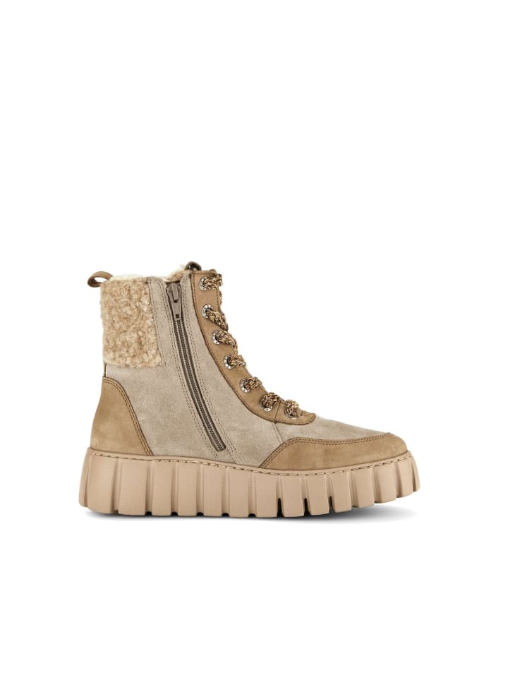 Gabor Comfort Plateau Stiefeletten in beige günstig kaufen