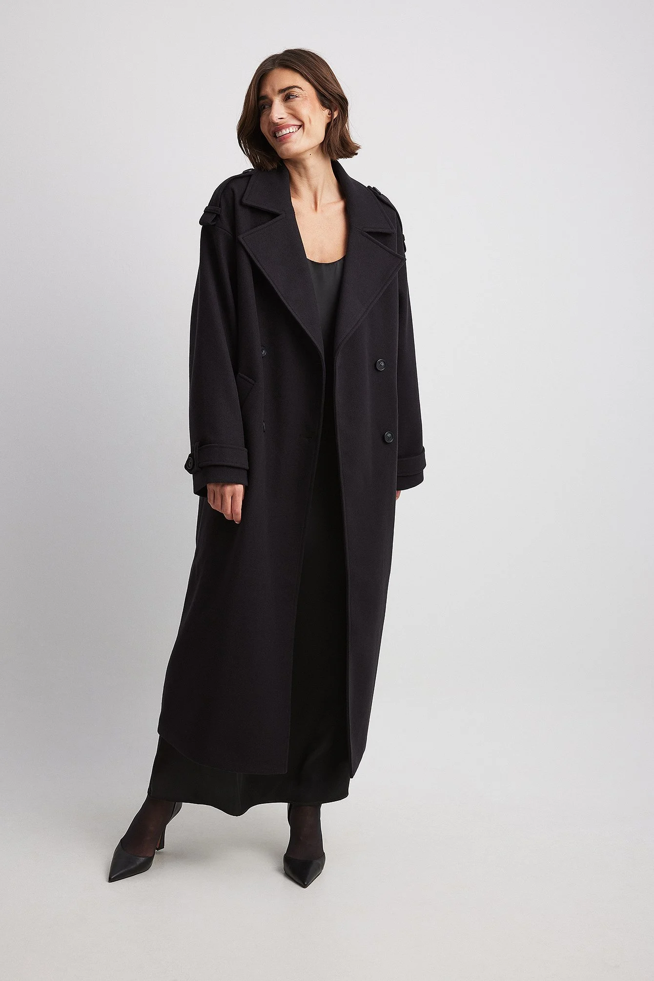 Dicker Oversize-Trenchcoat